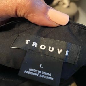 Trouvé ruched fro t skirt midi size large